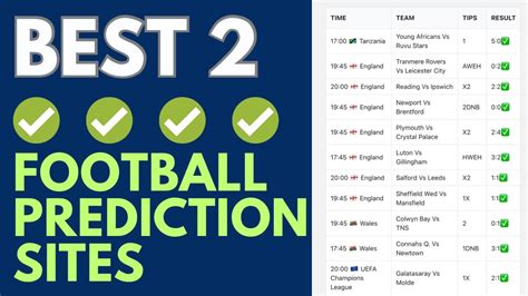 Today's Best Football Predictions .